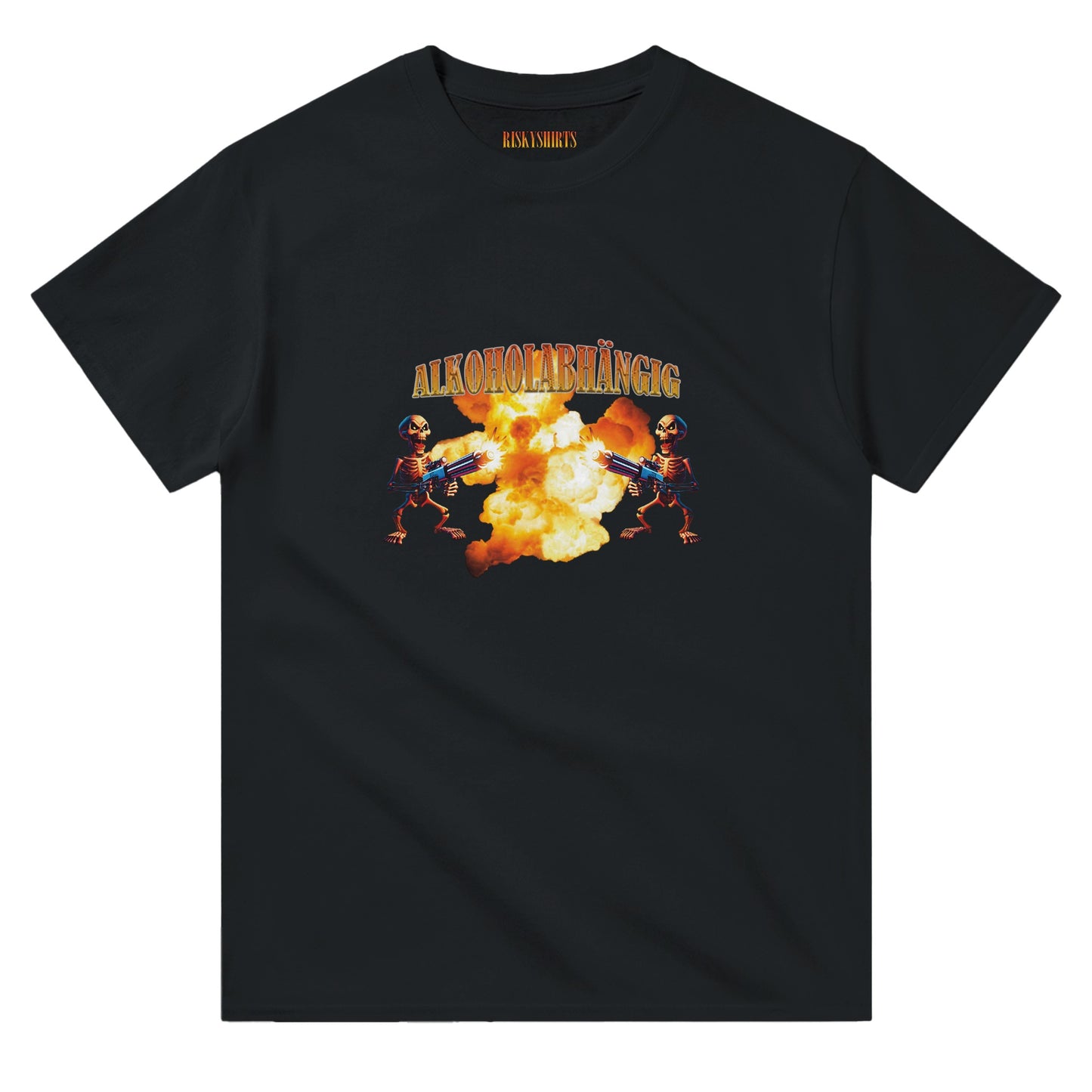 Alkoholabhängig lustiges Tshirt