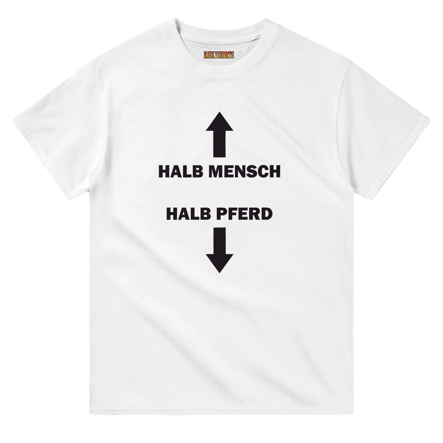 halbmenschhalbpferd lustiges Tshirt lustiger spruch geschenkidee