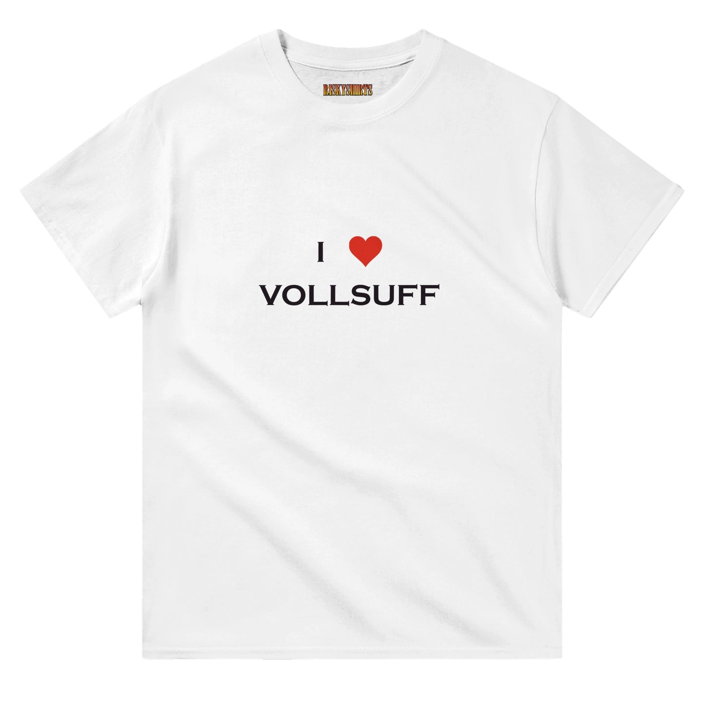 vollsuff Memeshirt weiß