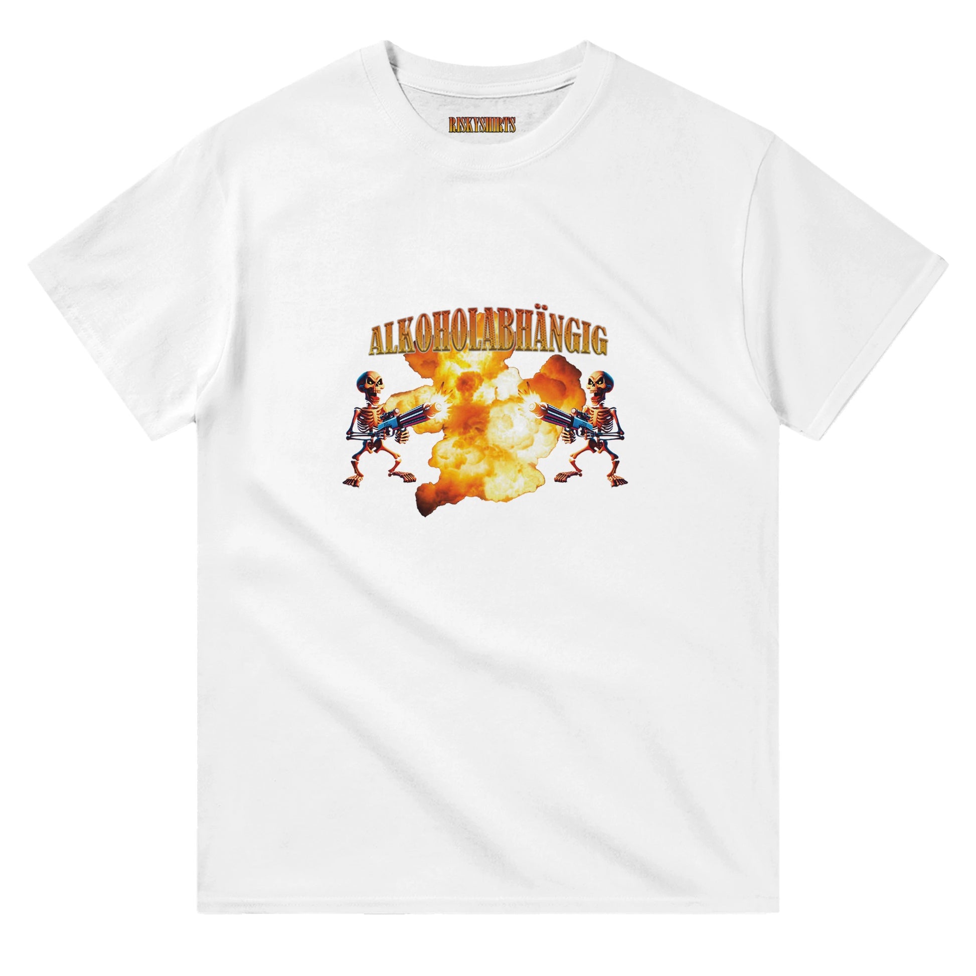 Alkoholabhängig lustiges Tshirt